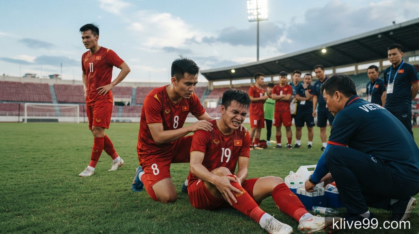 Bão chấn thương đe dọa ĐT Việt Nam trước thềm FIFA ASEAN Cup 2026